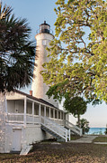 St. Marks Lighthouse, St. Marks Wildlife Refuge, Florida Photograph by Dawna Moore Photography