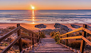 Stairs to the sunset Photograph by Dmytro Korol