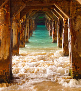 Pillars of Time Photograph by Mafalda Cento