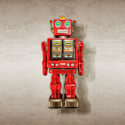 Star Strider Robot Red Photograph by YoPedro