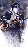 Stevie Ray Vaughan 1 Painting by Yuriy Shevchuk