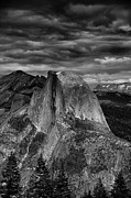 Storm Coming Half Dome Photograph by Raymond Salani III