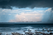 Storm on the Bay 2 Photograph by Frank Mari