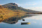 Storr reflection Photograph by Grant Glendinning Storr reflection Photograph by Grant Glendinning