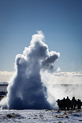Strokkur Geyser in Iceland Photograph by Matthias Hauser