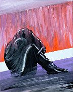 Struggle Painting by Franklin Kielar