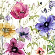 Summer Diary I Painting by Mindy Sommers
