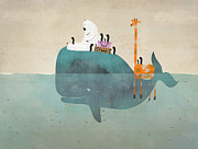 Summer Holiday Painting by Bri Buckley