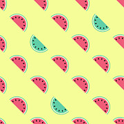Summer Watermelons Painting by Alina Krysko