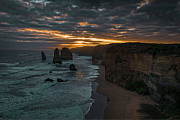 Sun down Photograph by Franz Zarda