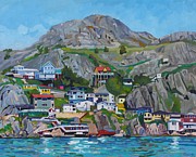 Sun of The Battery Painting by Phil Chadwick