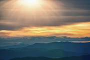 Sun peeking over Smokies Photograph by Izet Kapetanovic Sun peeking over Smokies Photograph by Izet Kapetanovic