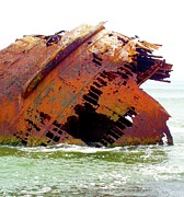 Sunken Ship Baja Mexico 2008 Photograph by Leizel Grant