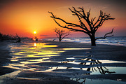 Sunrise At The Boneyard Photograph by Steven Llorca