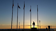 Sunrise at the Firefighters Memorial Photograph by Robert Banach Sunrise at the Firefighters Memorial Photograph by Robert Banach