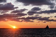 Sunrise in Manitowoc Wisconsin Photograph by Mary Lee Dereske