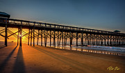Sunrise on Folly Island Photograph by Rikk Flohr