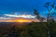 Sunrise on the Schrammsteine Photograph by Andreas Levi