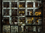 Sunset and broken glass The Fort William Starch Company Photograph by Jakub Sisak