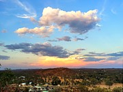 Sunset at Alice Springs #2 Photograph by Pat Moore