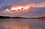 Sunset at Carter Lake Colorado Photograph by James Steele