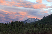 Sunset at Rocky Mountain Park.Co Photograph by James Steele