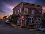 Sunset Building Photograph by Bill Posner