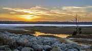 Sunset by Fort George River Photograph by Traveler's Pics