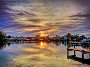 Sunset Creek Photograph by Chris Montcalmo