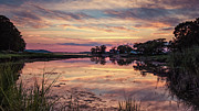 Sunset in Stony Brook, New York Photograph by Alissa Beth Photography