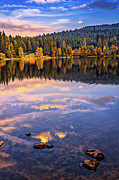 Sunset in the Black Forest Photograph by Bernd Laeschke Sunset in the Black Forest Photograph by Bernd Laeschke