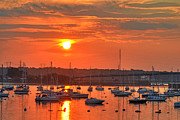 Sunset over Salem Harbor Salem Beverly bridge 2 Photograph by Toby McGuire Sunset over Salem Harbor Salem Beverly bridge 2 Photograph by Toby McGuire