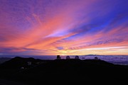 Sunset over the Clouds Photograph by M C Hood