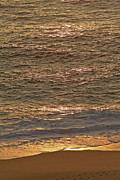 Sunset Waves Over Carmel Beach Photograph by Charlene Mitchell