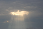 Sunshine Through The Clouds Photograph by Robert Banach