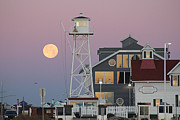 Super Wolf Moon At The Watch Tower Photograph by Robert Banach Super Wolf Moon At The Watch Tower Photograph by Robert Banach