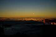 Supermoon over San Fran Photograph by David Bearden