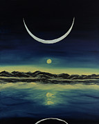 Supernatural Eclipse Painting by Jennifer Walsh