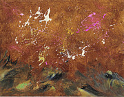 Surface Of Mercury Painting by Joe Loffredo Surface Of Mercury Painting by Joe Loffredo