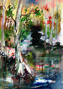 Suwannee River Impression Painting by Ginette Callaway