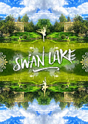 Swan Lake Belvedere Pavilion Versailles Petit Trianon France Photograph by Beverly Claire Kaiya