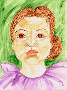 Sweet Petunia Painting by Stacey Torres