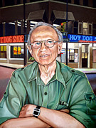Syd Simon  Painting by Christopher Shellhammer