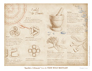 Symbols and Elements Digital Art by Swann Smith