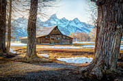 TA Moulten Barn N Grand Tetons Photograph by Carla E