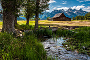 T.a. Moulton Barn  - Grand Teton  by Gary Whitton