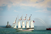 Tall Ship Photograph by David Levin