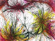 Tapping In To The Energy Fields Of Life #642 Painting by Rainbow Artist Orlando L