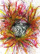 Tapping In To The Energy Fields Of Life #643 Painting by Rainbow Artist Orlando L