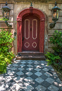 Grand Red Door Entrance Photograph by Dale Powell Grand Red Door Entrance Photograph by Dale Powell